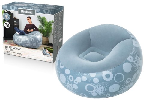 Bestway Dmuchany Fotel Niebieski Bestway 75052 Bestway Dmuchany Fotel Niebieski Bestway 75052