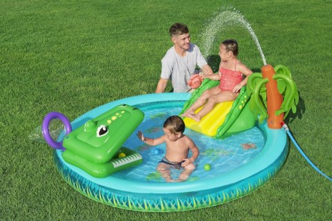 Bestway Dmuchany Plan Zabaw Krokodyl 224 x 181 x 72 cm Bestway 53166 Bestway Dmuchany Plan Zabaw Krokodyl 224 x 181 x 72 cm Bestway 53166