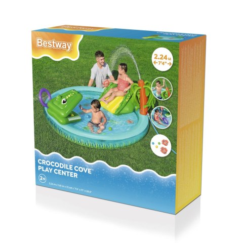 Bestway Dmuchany Plan Zabaw Krokodyl 224 x 181 x 72 cm Bestway 53166 Bestway Dmuchany Plan Zabaw Krokodyl 224 x 181 x 72 cm Bestway 53166
