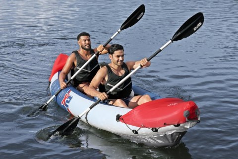 Bestway Kajak Dmuchany Dwuosobowy 321 x 88 cm Bestway 65077 Bestway Kajak Dmuchany Dwuosobowy 321 x 88 cm Bestway 65077