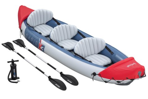 Bestway Kajak Dmuchany Trzyosobowy 381 x 100 cm Bestway 65132 Bestway Kajak Dmuchany Trzyosobowy 381 x 100 cm Bestway 65132