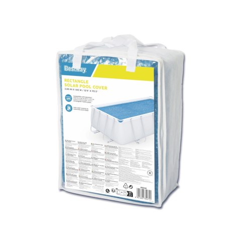 Bestway Pokrywa Solarna Do Basenu 404 x 201 cm Bestway 58240 Bestway Pokrywa Solarna Do Basenu 404 x 201 cm Bestway 58240