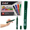 LEAN Marker Permanentny Wodoodporny Zielony 2,5-4,5 mm