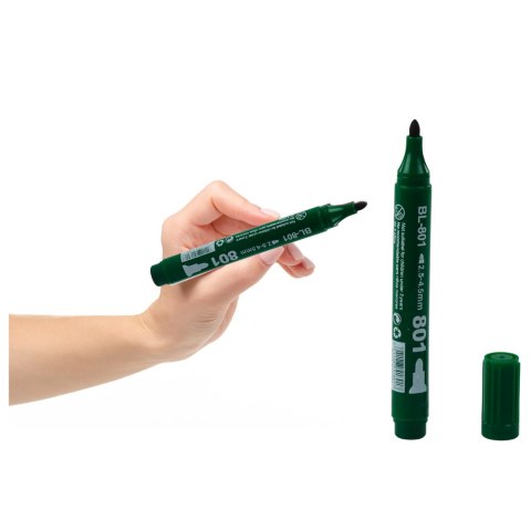 LEAN Marker Permanentny Wodoodporny Zielony 2,5-4,5 mm LEAN Marker Permanentny Wodoodporny Zielony 2,5-4,5 mm