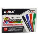 LEAN Marker Permanentny Wodoodporny Zielony 2,5-4,5 mm