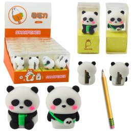 LEAN Strugaczka Do Kredek Ołówków Cienkich Szkolna Biurowa Panda