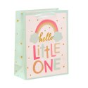 LEAN Torba Prezentowa Dla Dziecka Hello Baby Little One 36 x 12 x 10cm