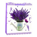 LEAN Torba Prezentowa Papierowa Lawenda 32 x 26 x 12 cm