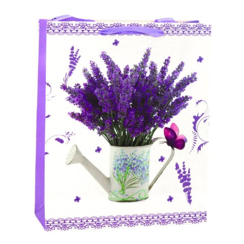 LEAN Torba Prezentowa Papierowa Lawenda 32 x 26 x 12 cm LEAN Torba Prezentowa Papierowa Lawenda 32 x 26 x 12 cm
