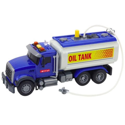 LEAN Toys Ciężarówka Cysterna Woda Światła Dźwięki Niebieska 1:14 LEAN Toys Ciężarówka Cysterna Woda Światła Dźwięki Niebieska 1:14