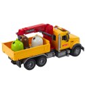 LEAN Toys Ciężarówka Do Sortowania Śmieci Pojemniki Na Odpady Światła Dźwięki