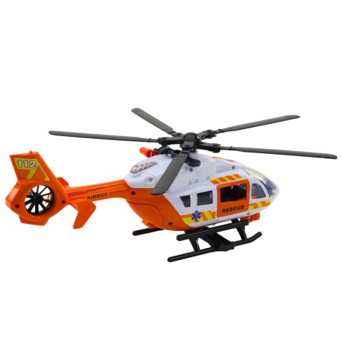 LEAN Toys Helikopter Ratunkowy Hak Nosze Światła Dźwięki 1:14 LEAN Toys Helikopter Ratunkowy Hak Nosze Światła Dźwięki 1:14