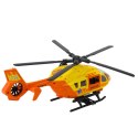 LEAN Toys Helikopter Ratunkowy Hak Nosze Światła Dźwięki Pomarańczowy 1:12