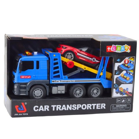 LEAN Toys Laweta Pomoc Drogowa Samochód Osobowy Światła Dźwięki LEAN Toys Laweta Pomoc Drogowa Samochód Osobowy Światła Dźwięki