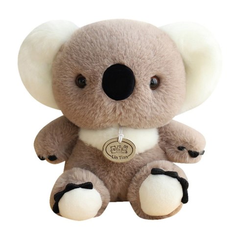 LEAN Toys Maskotka Pluszowa Przytulanka Miś Koala Szary 23cm LEAN Toys Maskotka Pluszowa Przytulanka Miś Koala Szary 23cm