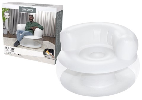 Bestway Dmuchany Fotel Biały Bestway 75138 Bestway Dmuchany Fotel Biały Bestway 75138