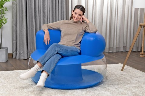 Bestway Dmuchany Fotel Niebieski Bestway 75138 Bestway Dmuchany Fotel Niebieski Bestway 75138