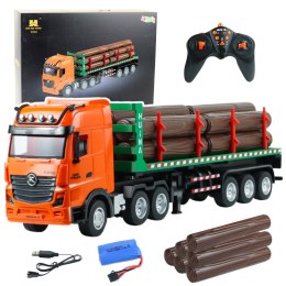 HUINA Ciężarówka Transporter Drewna Zdalnie Sterowany RC Huina 1:18