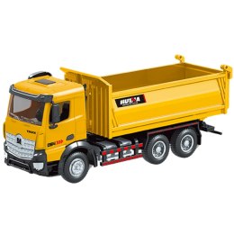HUINA Ciężarówka Wywrotka Metalowa Huina Żółta 1:50