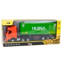 HUINA Ciężarówka Z Kontenerem Zdalnie Sterowana RC Huina Zielona 1:18