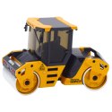 HUINA Walec Drogowy Metalowy Pojazd Budowlany Huina Żółty 1:50
