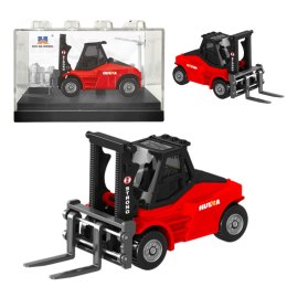 HUINA Wózek Widłowy Metalowy Model Kolekcjonerski Huina Czerwony 1:80