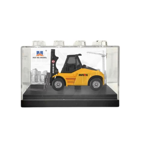 HUINA Wózek Widłowy Metalowy Model Kolekcjonerski Huina Żółty 1:80 HUINA Wózek Widłowy Metalowy Model Kolekcjonerski Huina Żółty 1:80