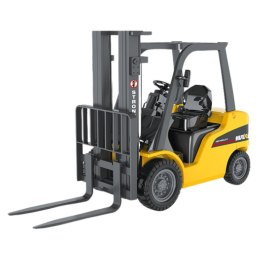 HUINA Wózek Widłowy Metalowy Ruchome Widły Huina Żółty 1:50