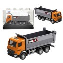 HUINA Wywrotka Metalowa Model Kolekcjonerski Huina Pomarańczowa 1:80