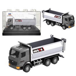 HUINA Wywrotka Metalowa Model Kolekcjonerski Huina Srebrna 1:80