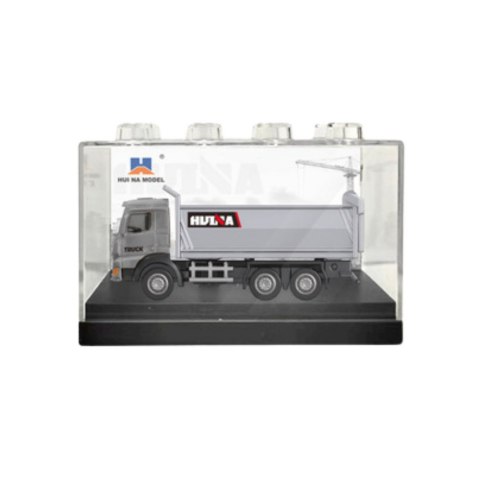 HUINA Wywrotka Metalowa Model Kolekcjonerski Huina Srebrna 1:80 HUINA Wywrotka Metalowa Model Kolekcjonerski Huina Srebrna 1:80