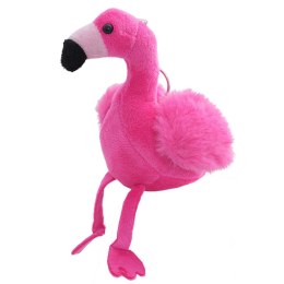 LEAN TOYS Flaming Pluszowy Brelok Puszysty Ozdoba Różowy 12cm
