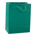 LEAN Torba Prezentowa Elegancka Tłoczone Kwadraty 23 x 18 x 10,5 cm