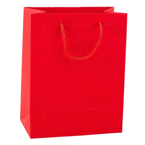 LEAN Torba Prezentowa Elegancka Tłoczone Kwadraty 23 x 18 x 10,5 cm LEAN Torba Prezentowa Elegancka Tłoczone Kwadraty 23 x 18 x 10,5 cm