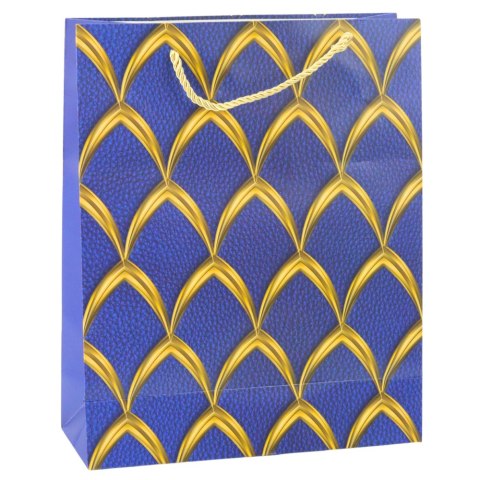 LEAN Torba Prezentowa Elegancka Złote Zdobienia 32 x 26 x 12 cm LEAN Torba Prezentowa Elegancka Złote Zdobienia 32 x 26 x 12 cm