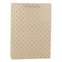 LEAN Torba Prezentowa Klasyczna W Złote Kropki 41 x 30 x 12 cm
