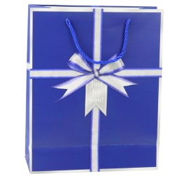 LEAN Torba Prezentowa Kokarda Just For You 32 x 26 x 12 cm