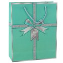 LEAN Torba Prezentowa Kokarda Just For You 32 x 26 x 12 cm
