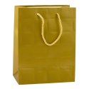 LEAN Torba Prezentowa Kwadraty Strukturalne Elegancka 23 x 18 x 10 cm