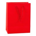 LEAN Torba Prezentowa Kwadraty Strukturalne Elegancka 23 x 18 x 10 cm