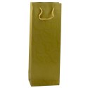 LEAN Torba Prezentowa Na Butelkę Wino Wzór Z Napisami 35 x 12 x 9 cm