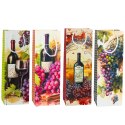 LEAN Torba Prezentowa Na Wino Butelkę Papierowa 35 x 12 x 9 cm