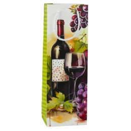 LEAN Torba Prezentowa Na Wino Butelkę Papierowa 35 x 12 x 9 cm