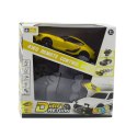 LEAN Toys Auto Sportowe Do Driftu Wymienne Koła Zdalnie Sterowany RC 4WD Żółte