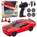 LEAN Toys Auto Sportowe Drift Wymienne Koła Zdalnie Sterowany RC 4WD Czerwone Sport