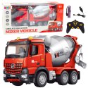 LEAN Toys Betoniarka Budowlana Zdalnie Sterowana RC 2.4G 9CH Czerwona