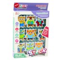 LEAN Toys Gra Edukacyjna Sówki Układanka Zręcznościowa Logiczna Domino 18 szt.