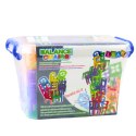 LEAN Toys Gra Zręcznościowa Spadające Balansujące Krzesła 48 Elementów Kolorowe