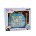 LEAN Toys Gra Zręcznościowa Whac-A-Mole Młotek Dla Malucha Niebieska