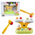 LEAN Toys Gra Zręcznościowa Whack-A-Mole Dla Malucha 20 Melodii 7 Poziomów Prędkości